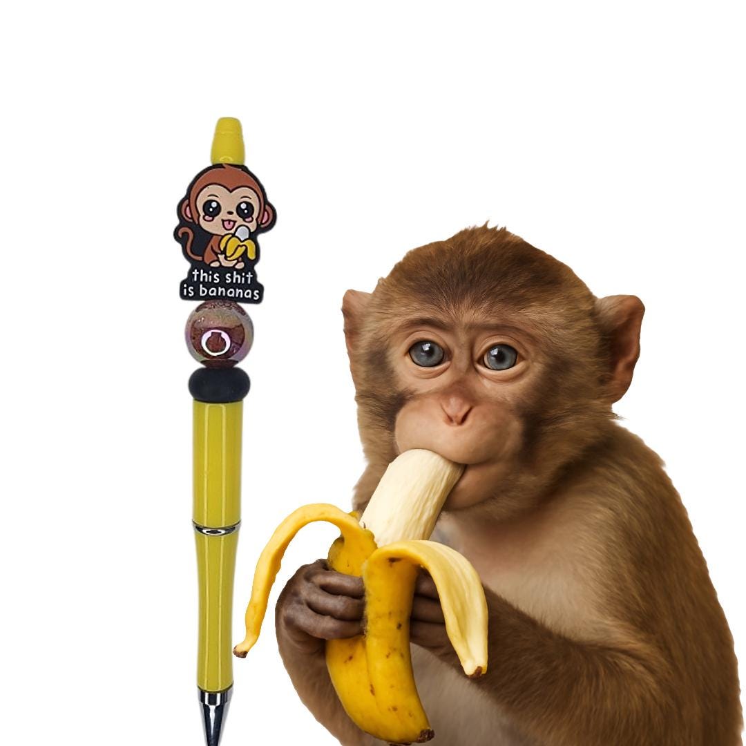 Funny, Sarcastic, Adult Humor Beaded Pens 2W