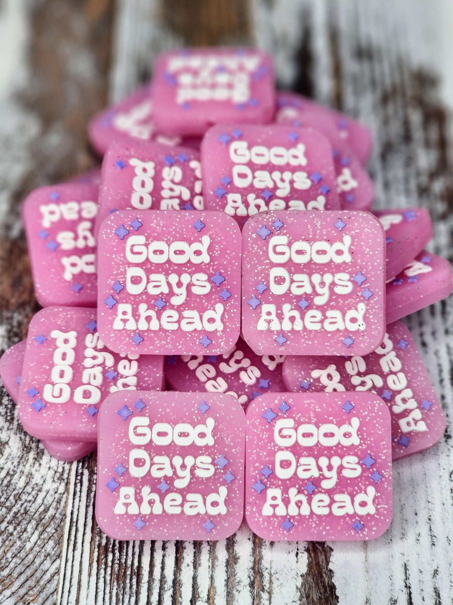 Good Days Ahead Focal Bead (Glows in the dark) 49
