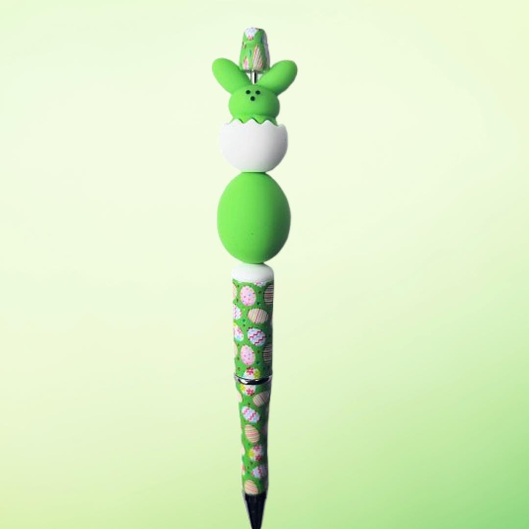 3D Easter Bunny Beaded Pens