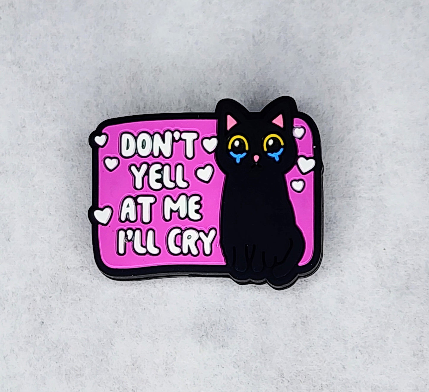 Don't Yell at Me I'll Cry Focal Bead 20