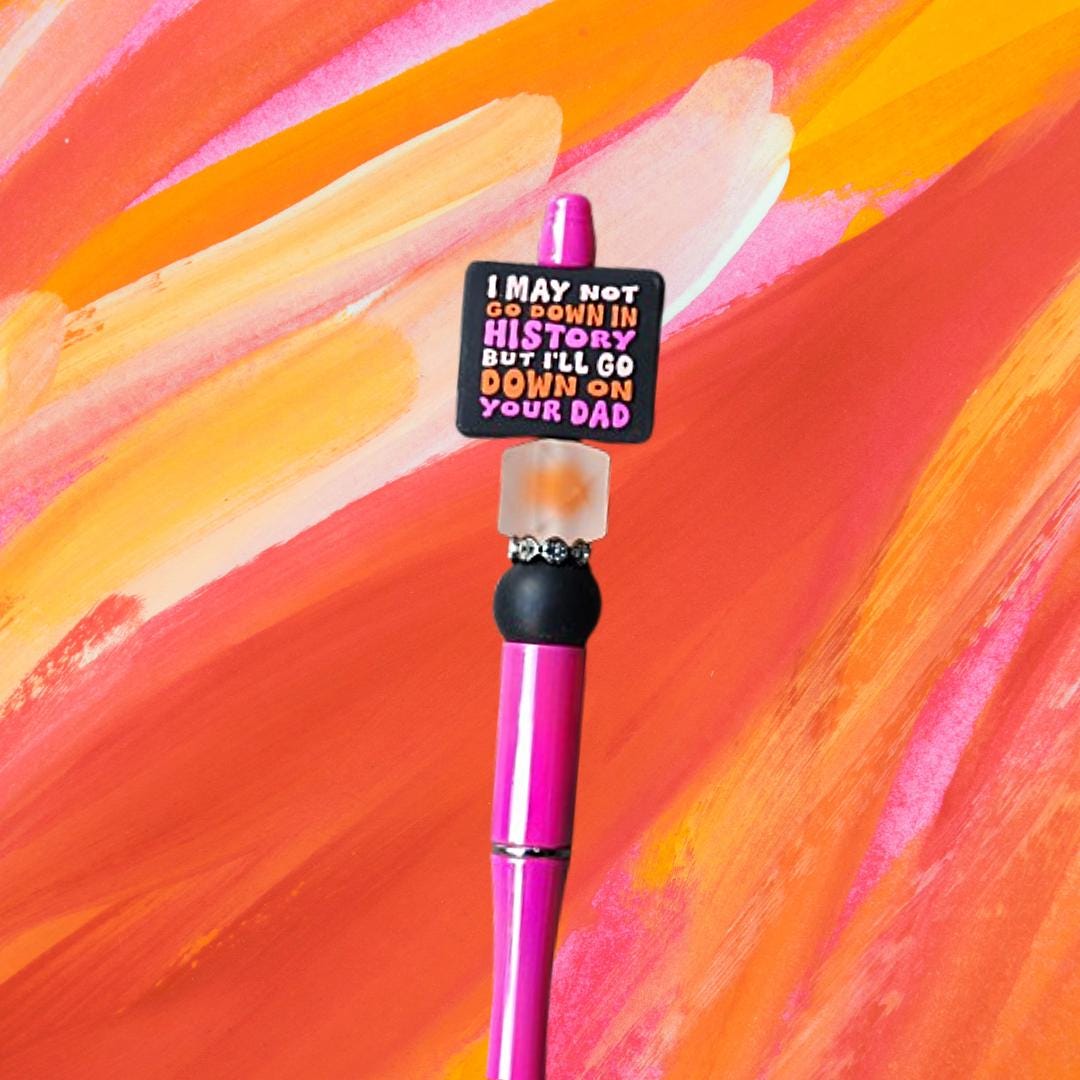 Funny, Sarcastic, Adult Humor Beaded Pens 2V