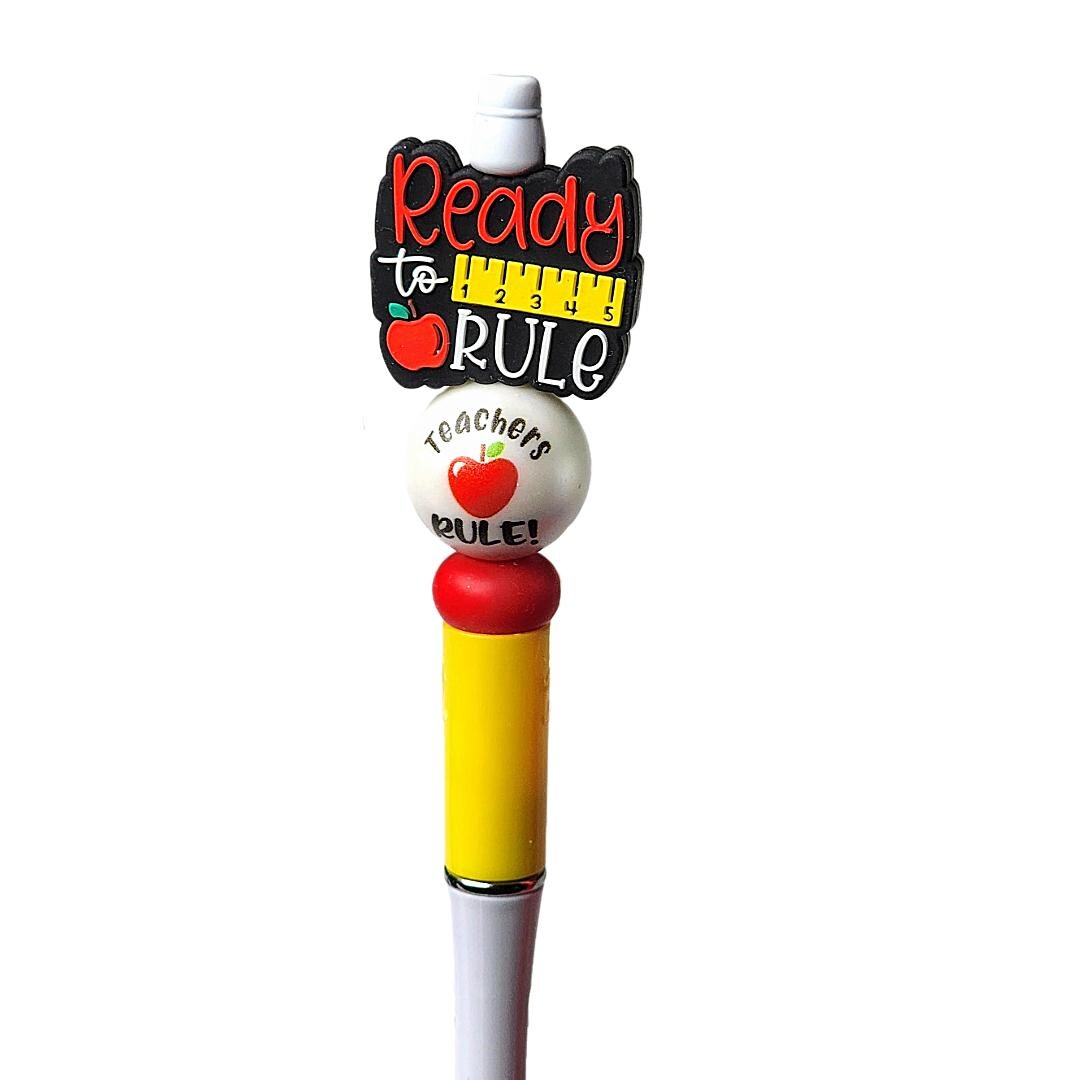 Schoolteacher Beaded Pen