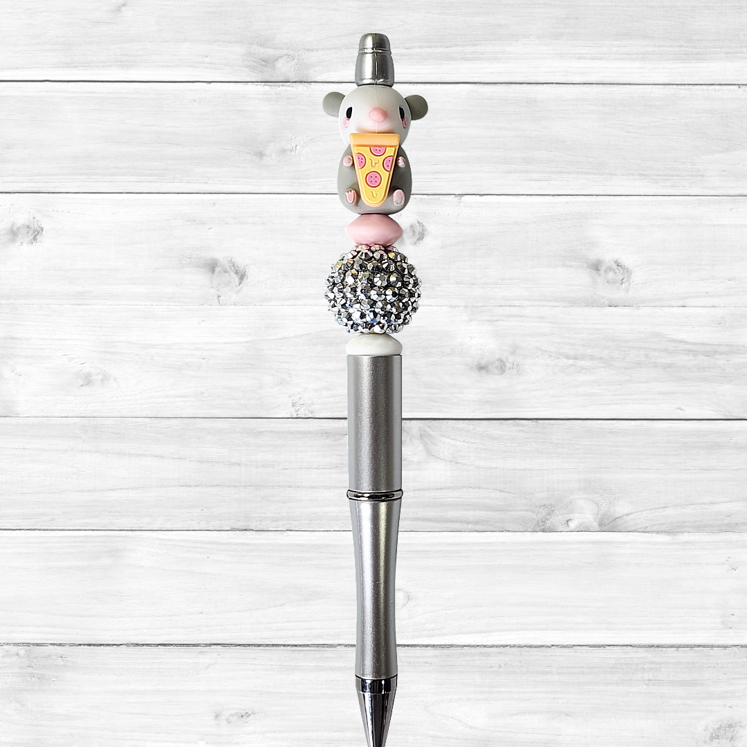 3D Possum Beaded Pen