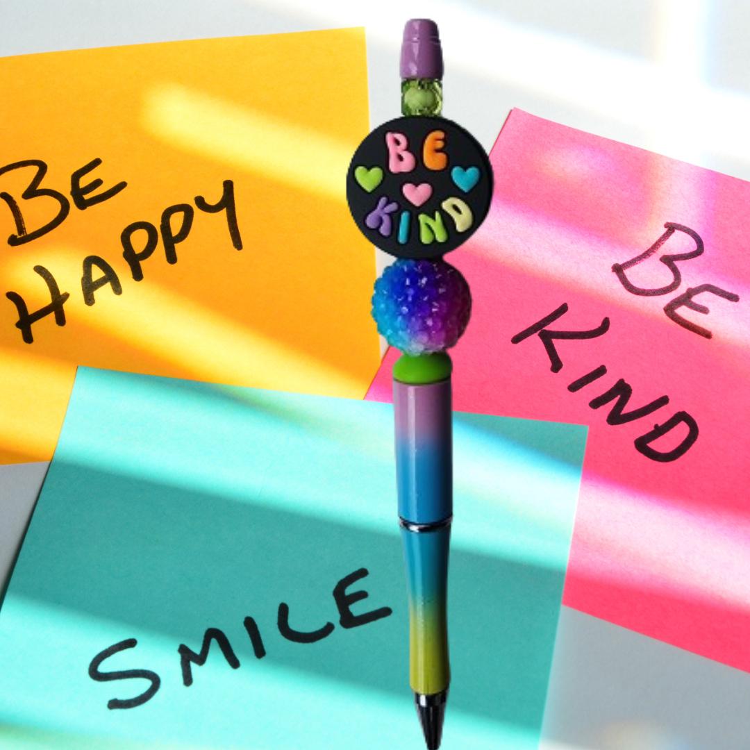 Inspirational Custom Design Beaded Pens 1Y