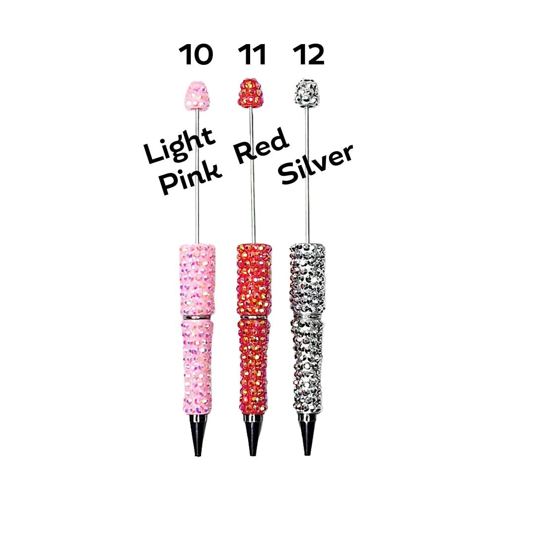 Rhinestone Full Body Beadable Pen Blanks
