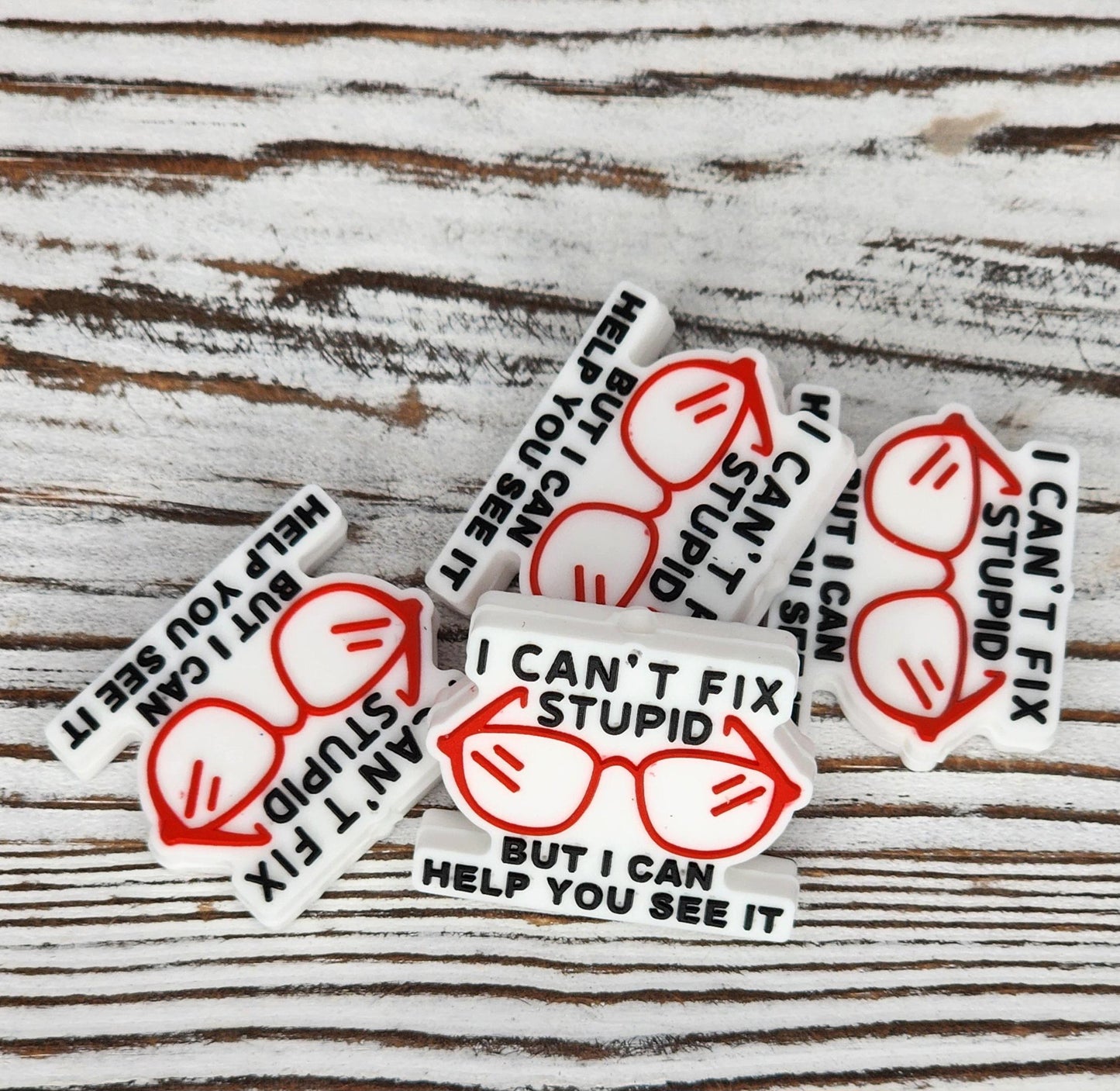 I Can't Fix Stupid, but I Can Help You See It Focal Bead 131