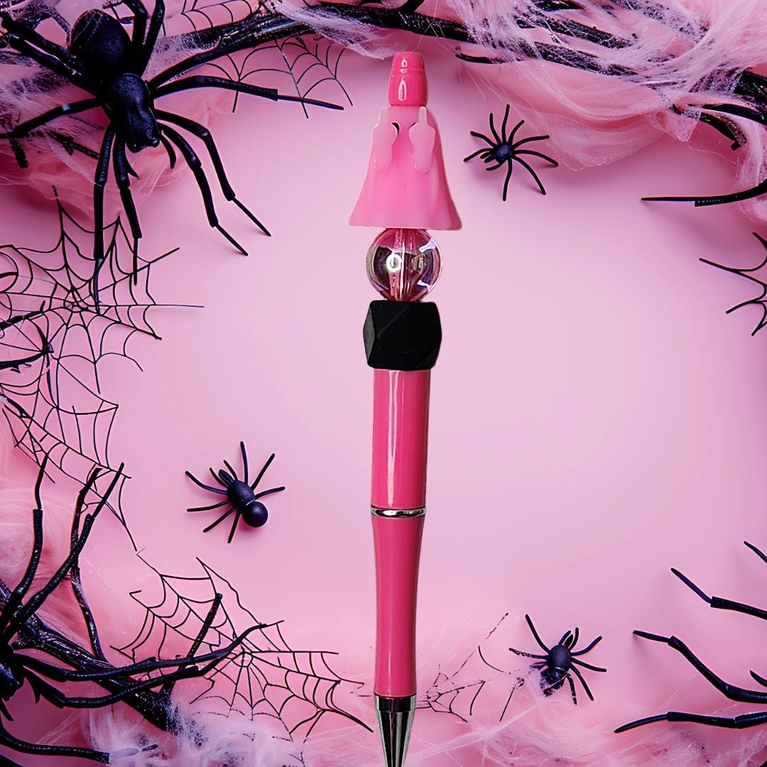 3D Halloween Beaded Pens