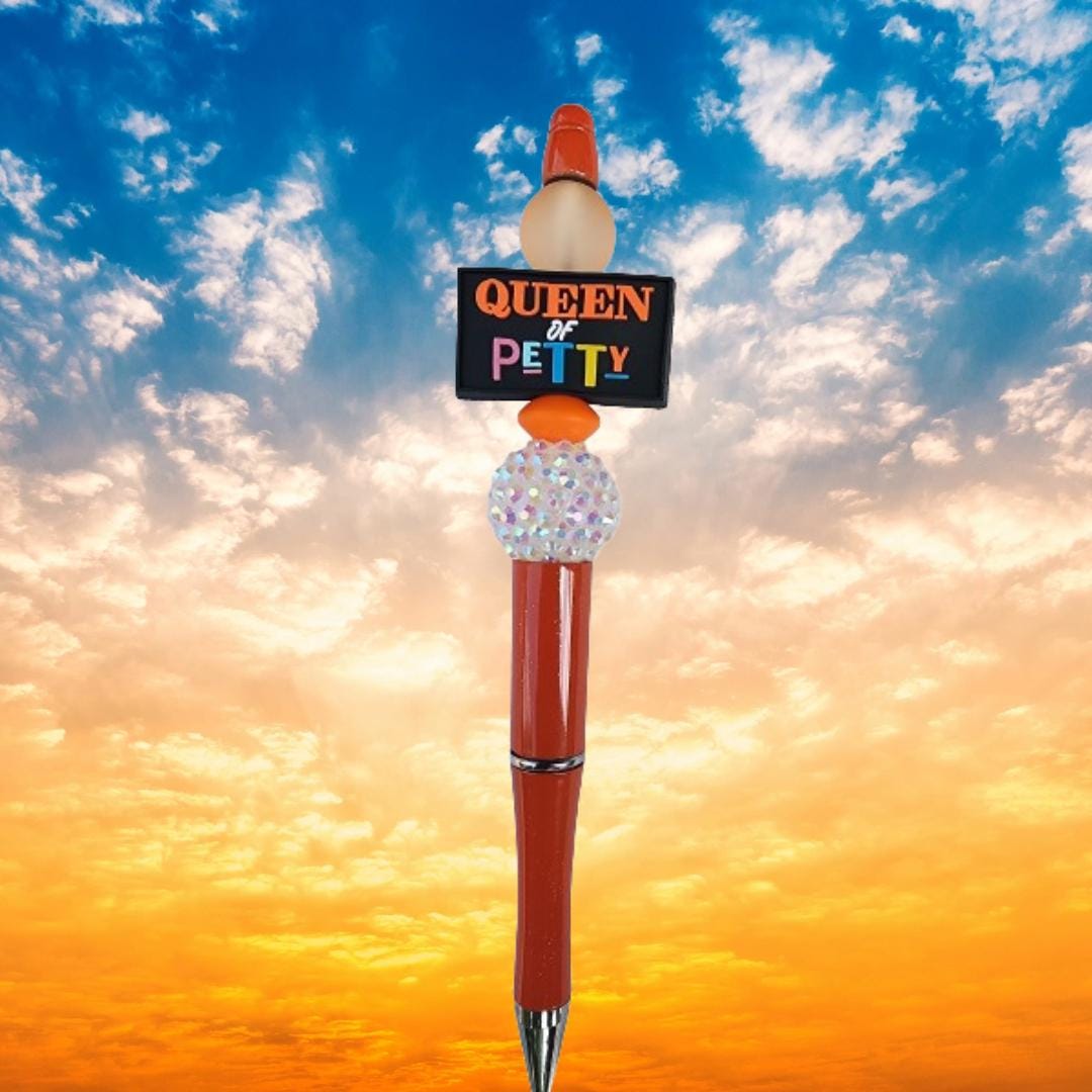 Funny, Sarcastic, Adult Humor Beaded Pens 1L