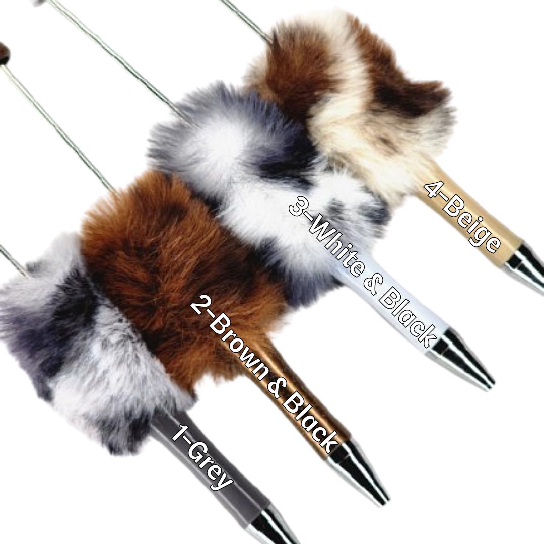 Fuzzy Beadable Pen Blanks