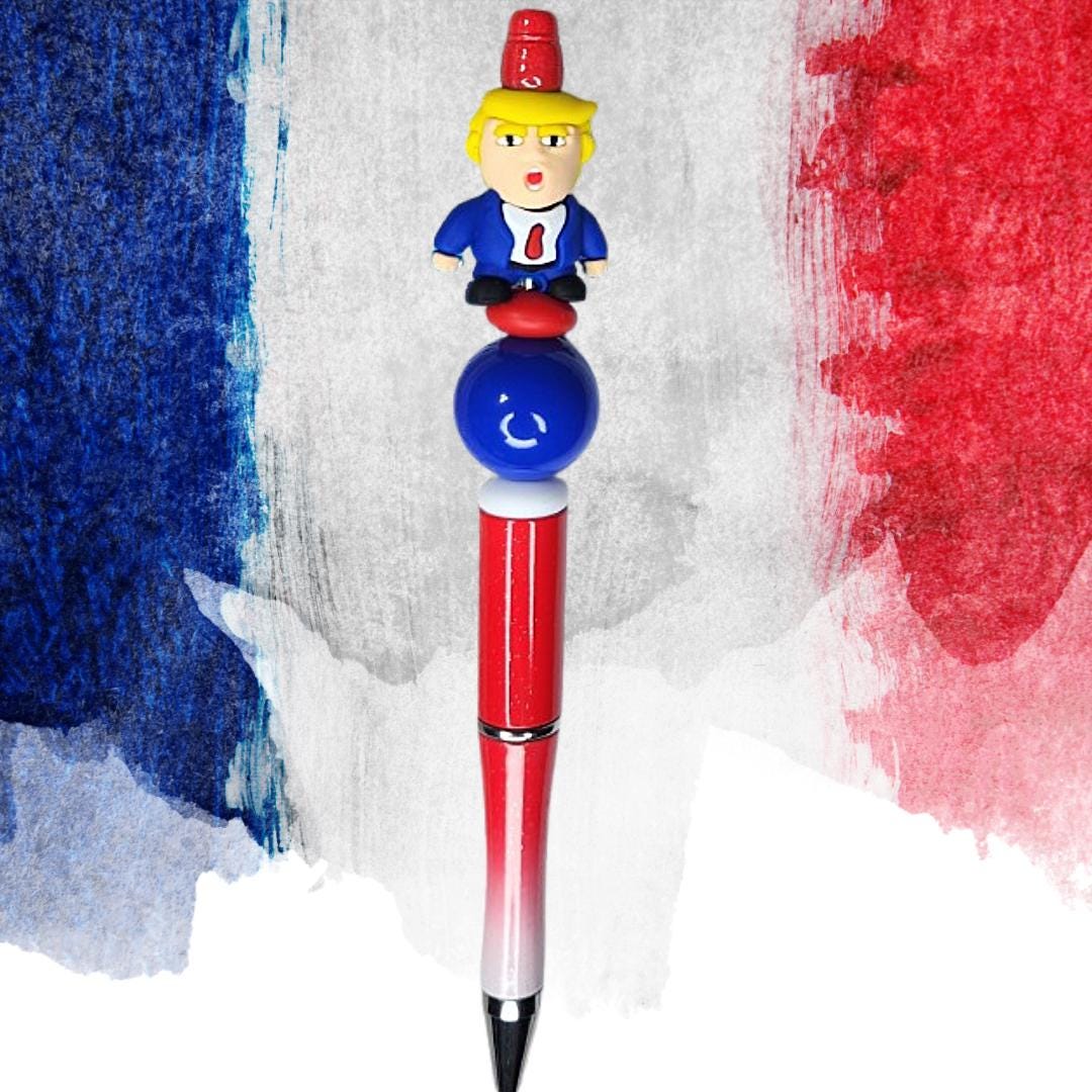3D Trump Beaded Pen