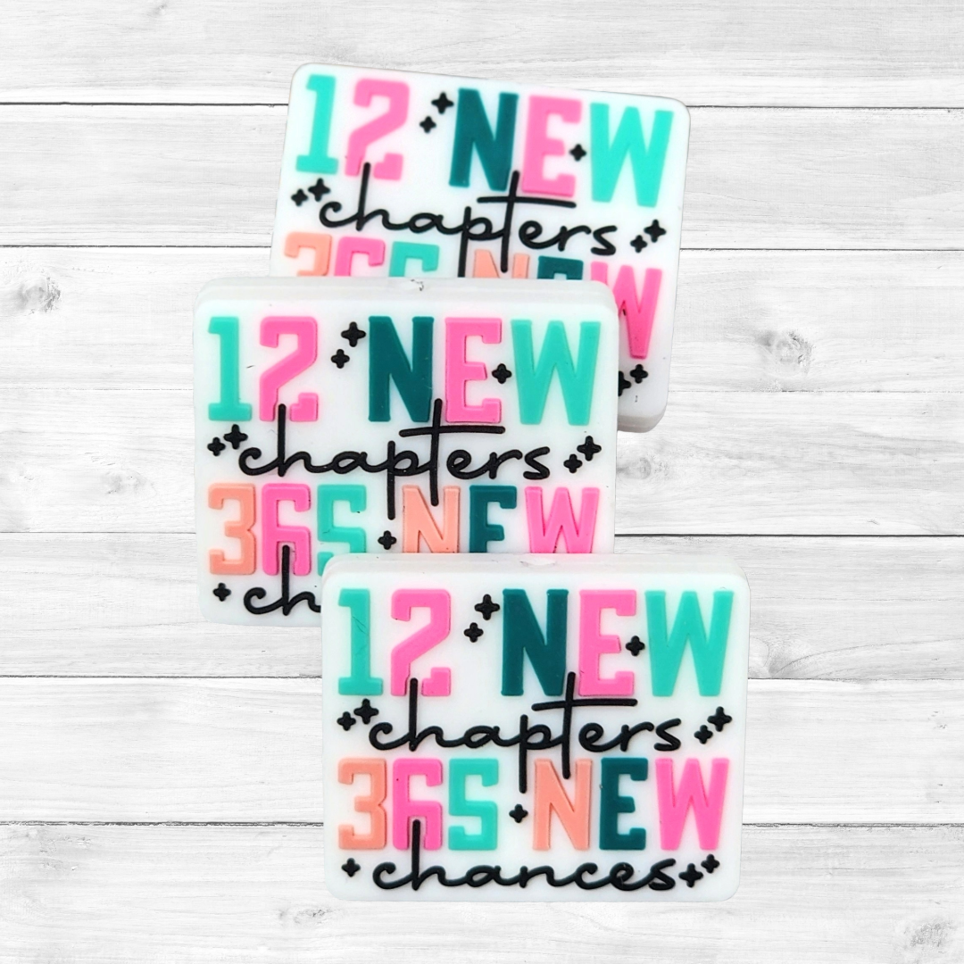 12 New Chapters 365 New Chances Focal Bead 150