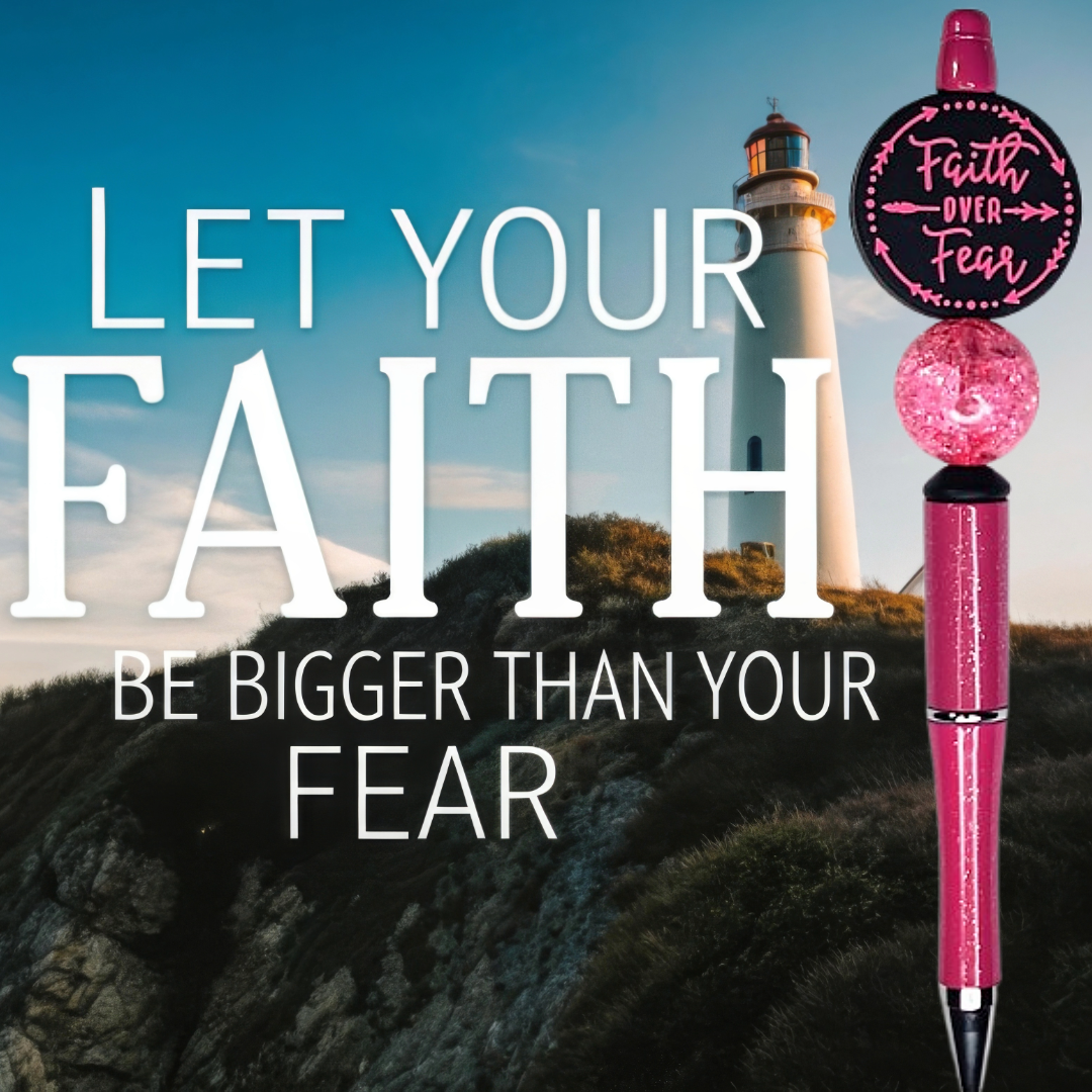 1X Inspirational Custom Design Beaded Pens