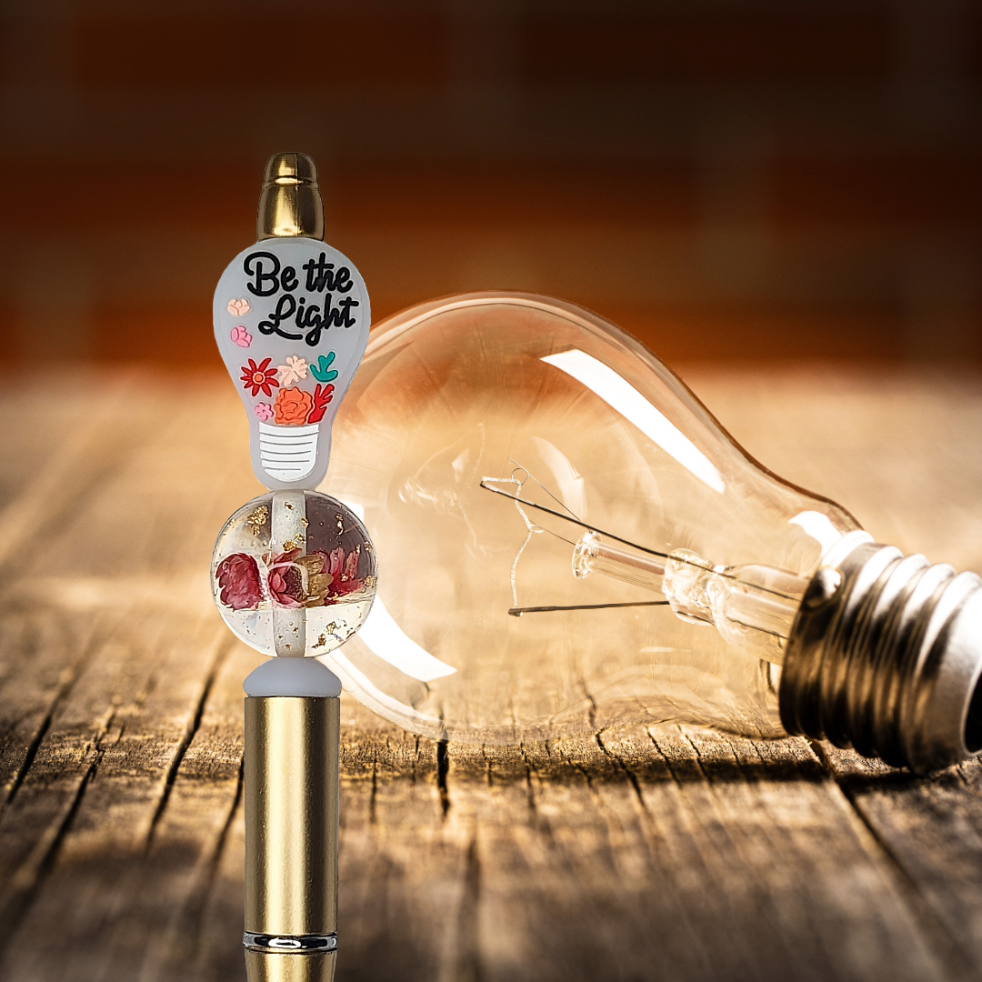 2C Inspirational Custom Design Beaded Pens