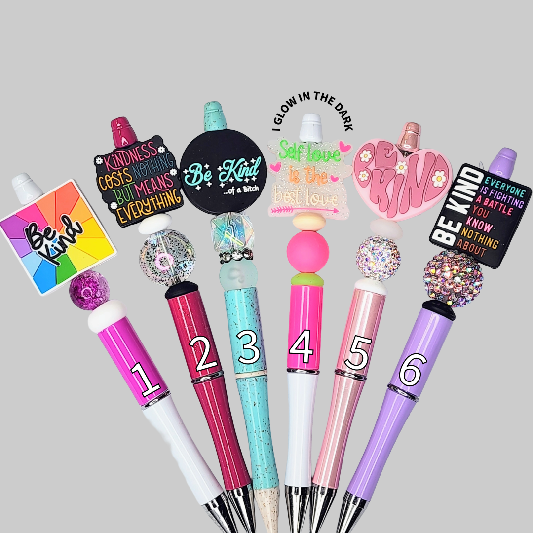 1Z Inspirational Custom Design Beaded Pens