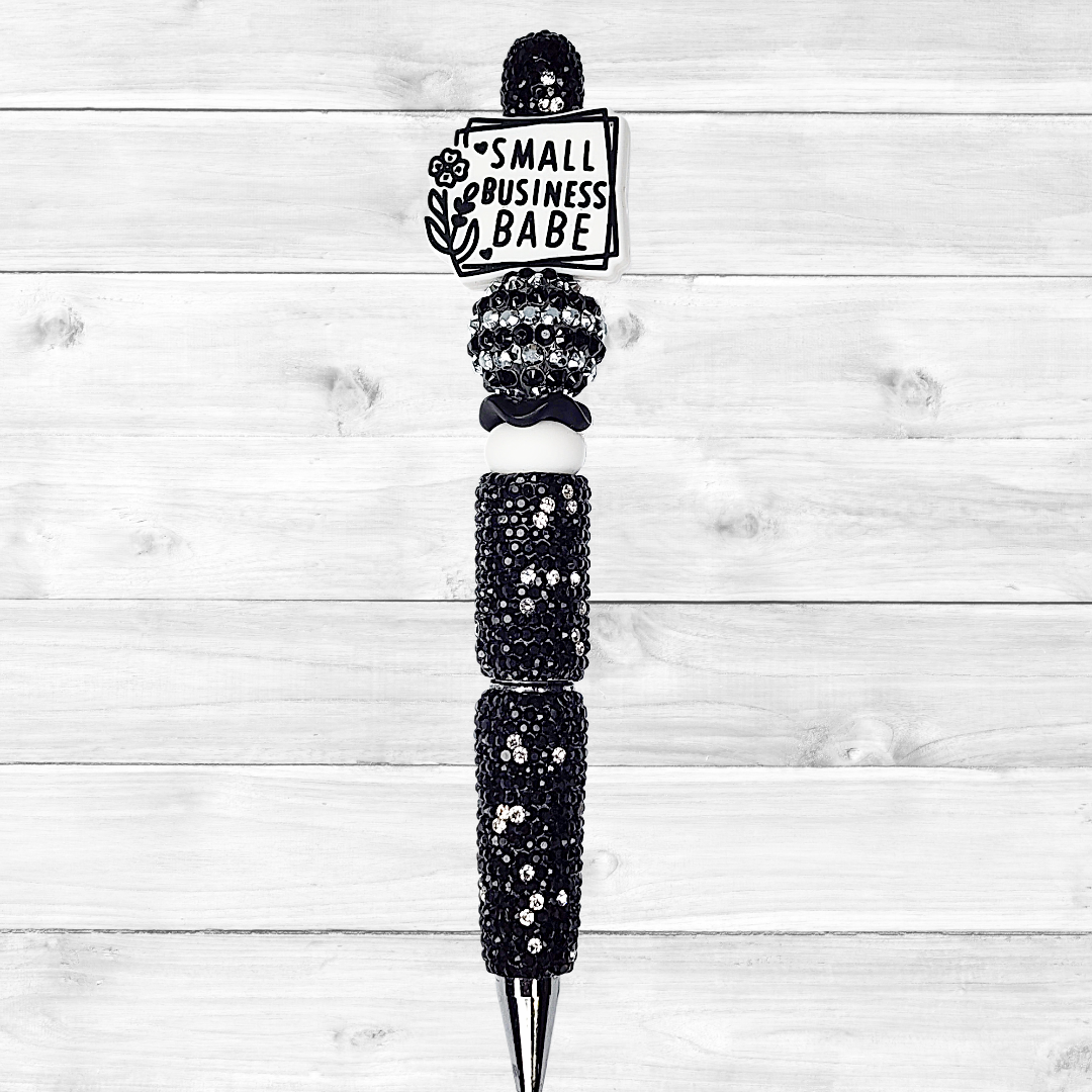 Small Business Babe Beaded Pen