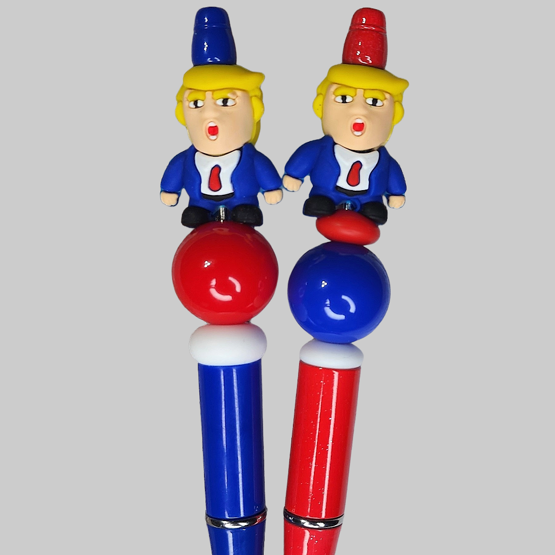 3D Trump Beaded Pen