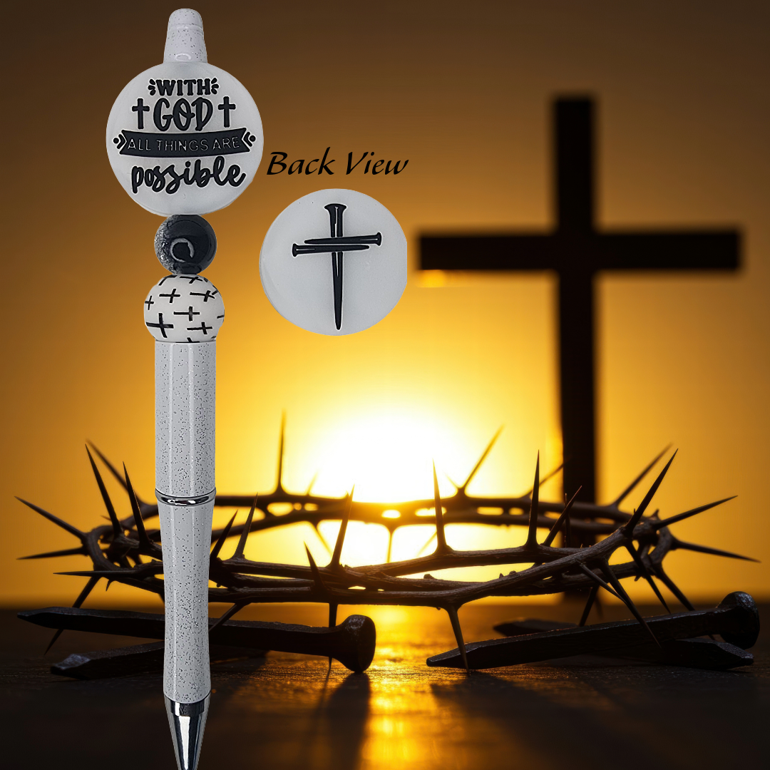 2Y Inspirational Custom Design Beaded Pens