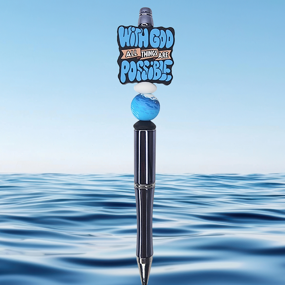 2Y Inspirational Custom Design Beaded Pens