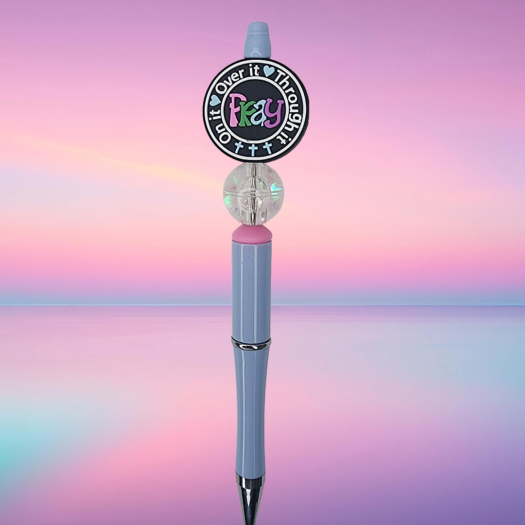 2Y Inspirational Custom Design Beaded Pens