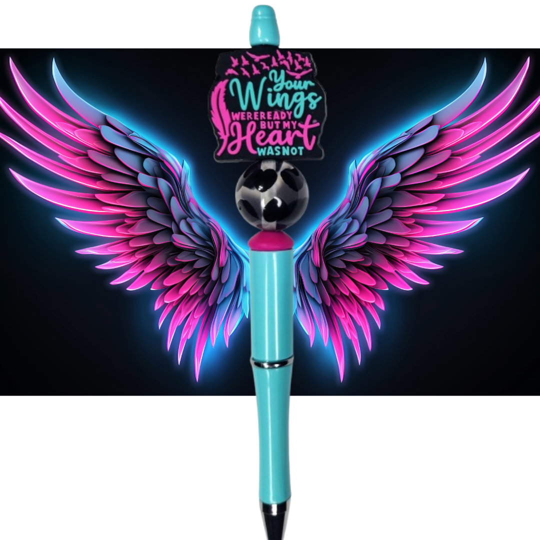 2B Inspirational Custom Design Beaded Pens