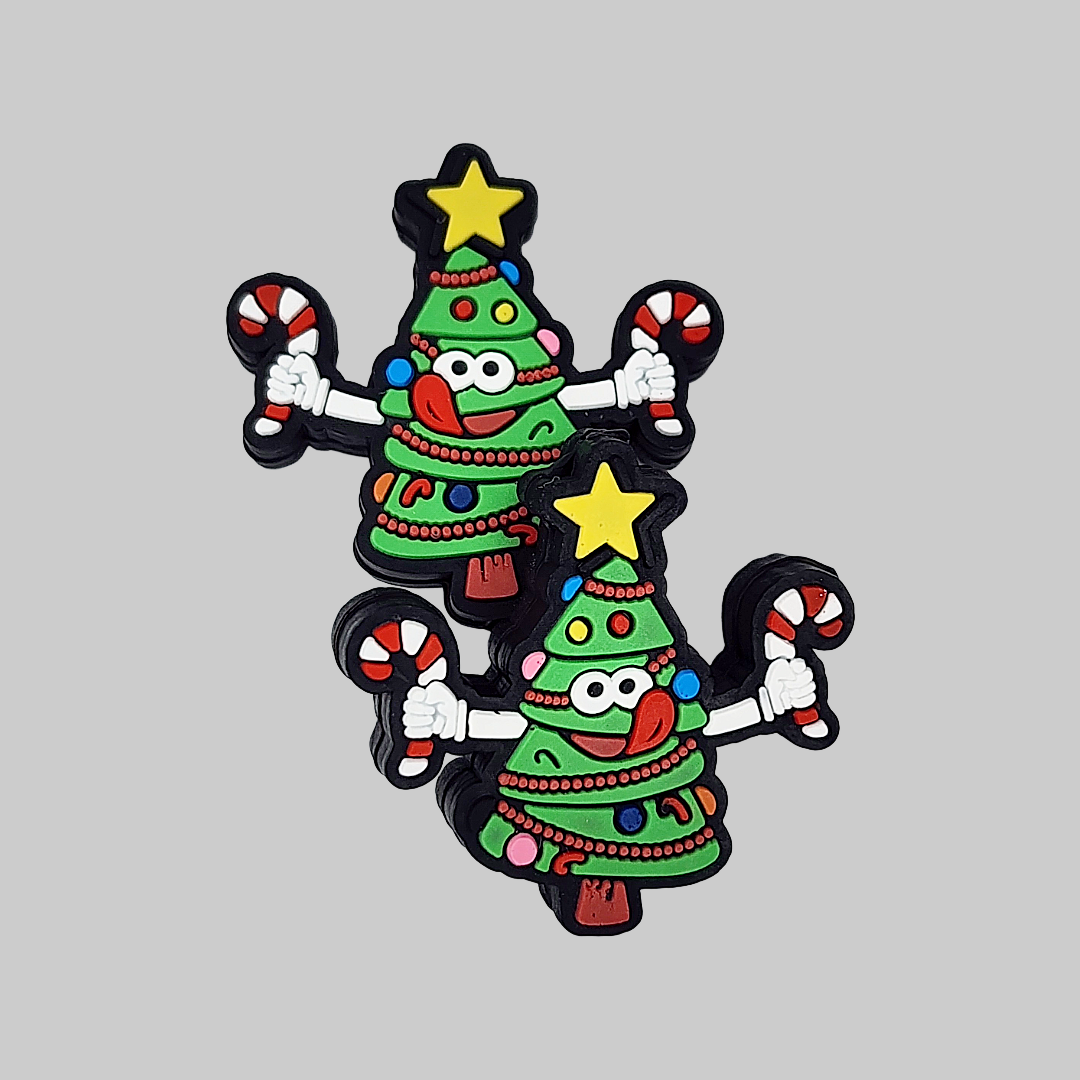 Funny Christmas Tree Focal Bead