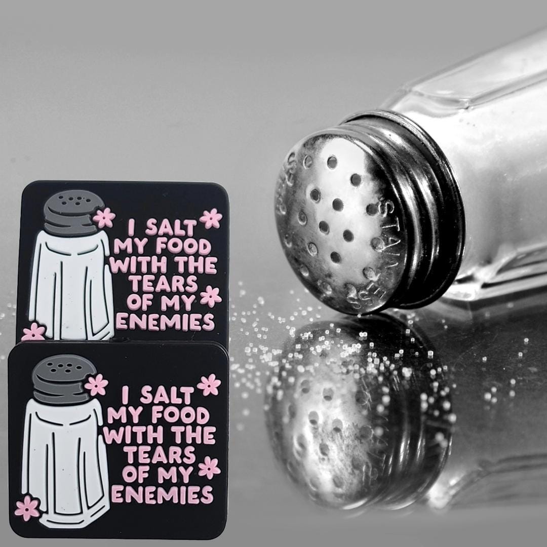 I Salt My Food with the Tears of My Enemies Focal Bead 157