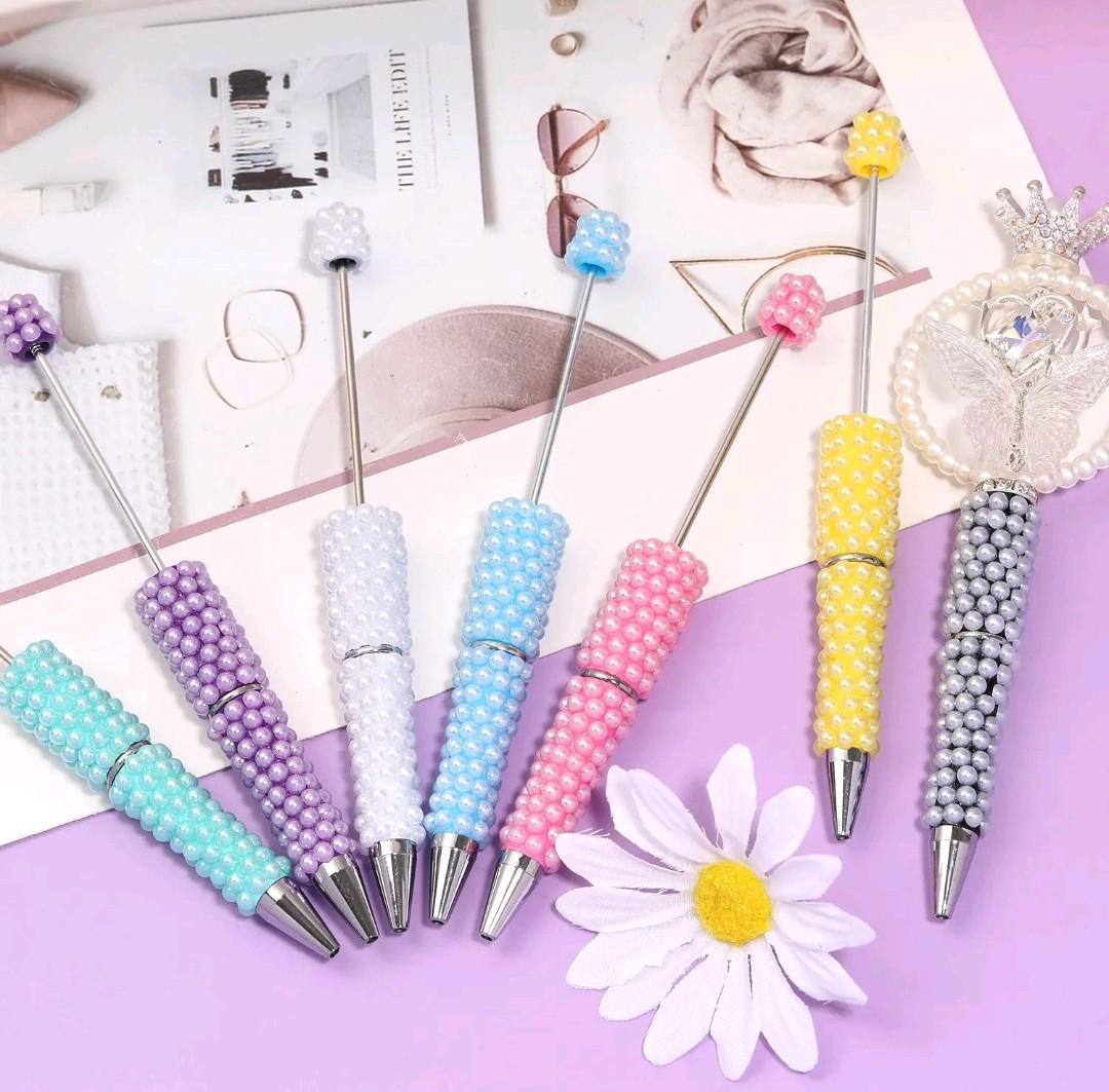 Pearl Full Body Beadable Pen Blanks
