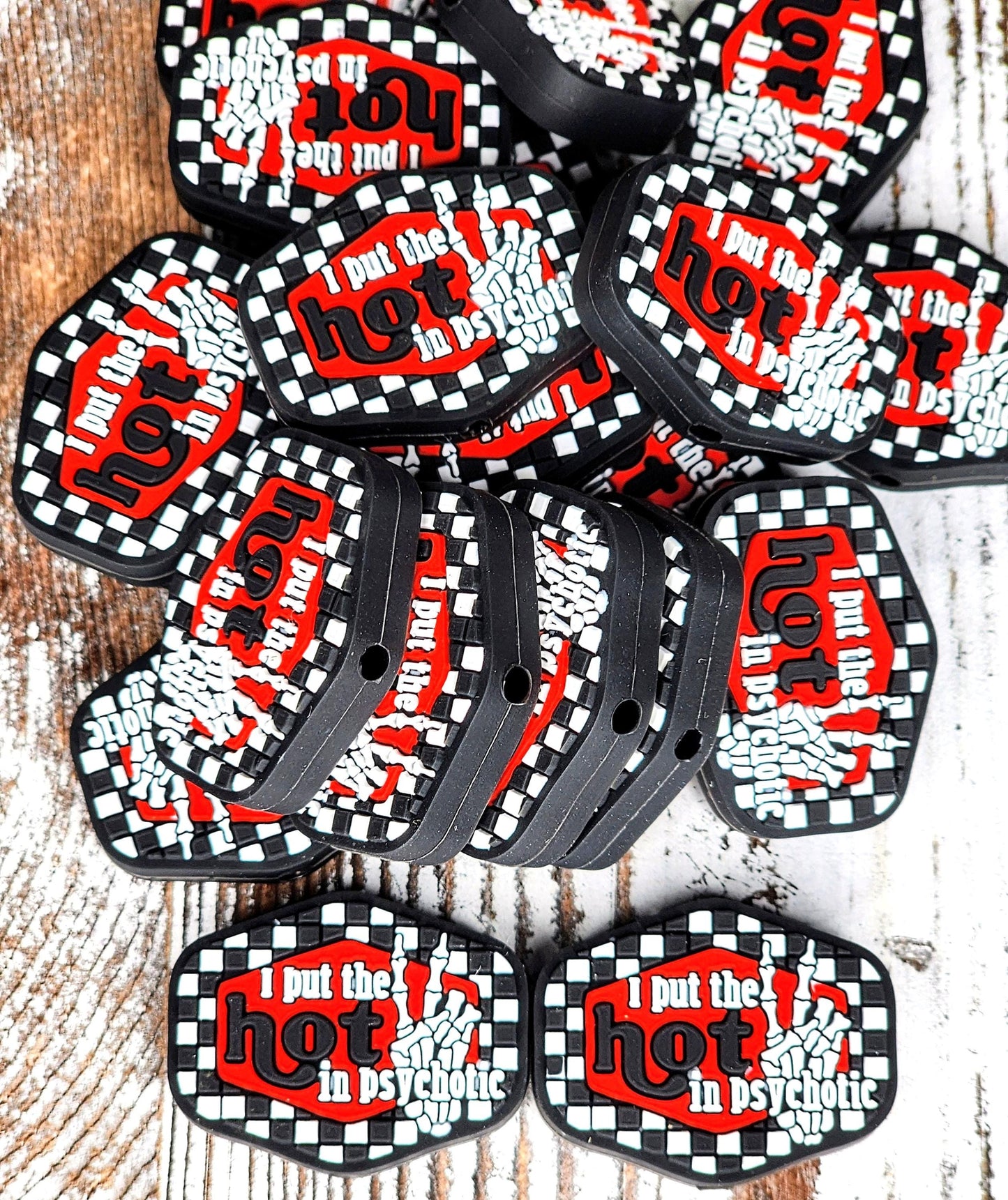 I Put the Hot in Psychotic Focal Bead 74