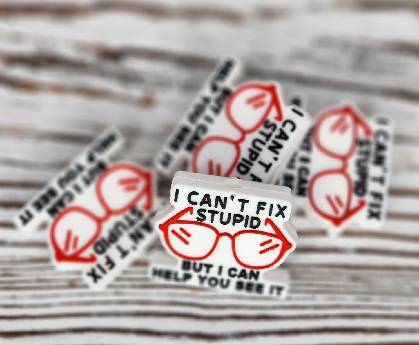 I Can't Fix Stupid, but I Can Help You See It Focal Bead 131