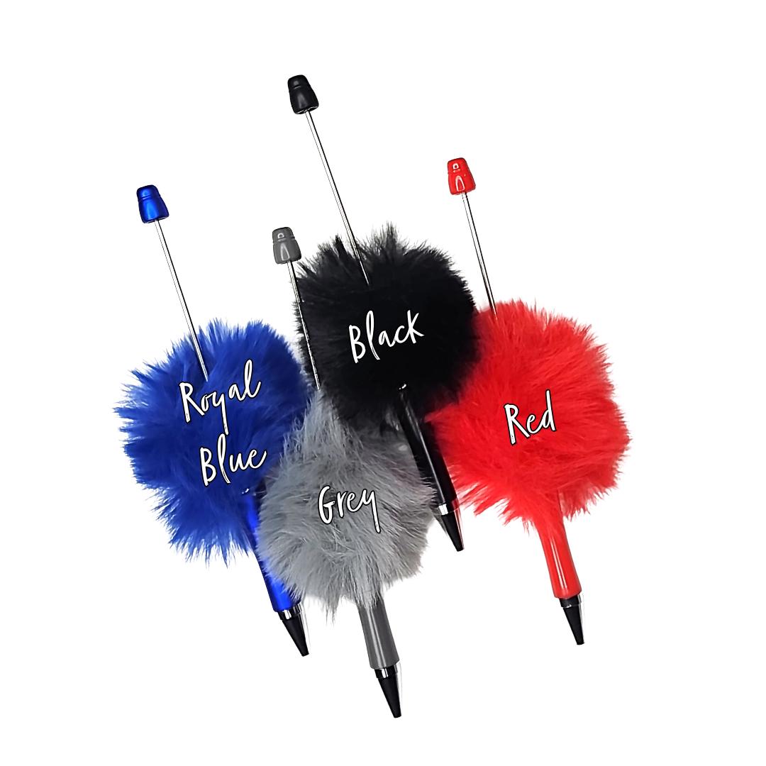 Fuzzy Beadable Pen Blanks