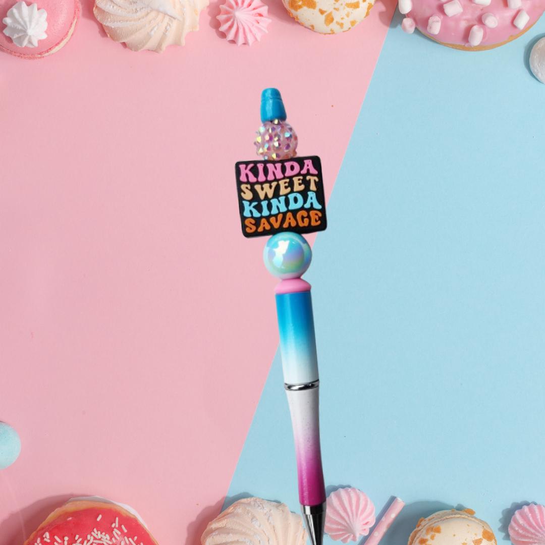 Funny, Sarcastic, Adult Humor Beaded Pens 1T