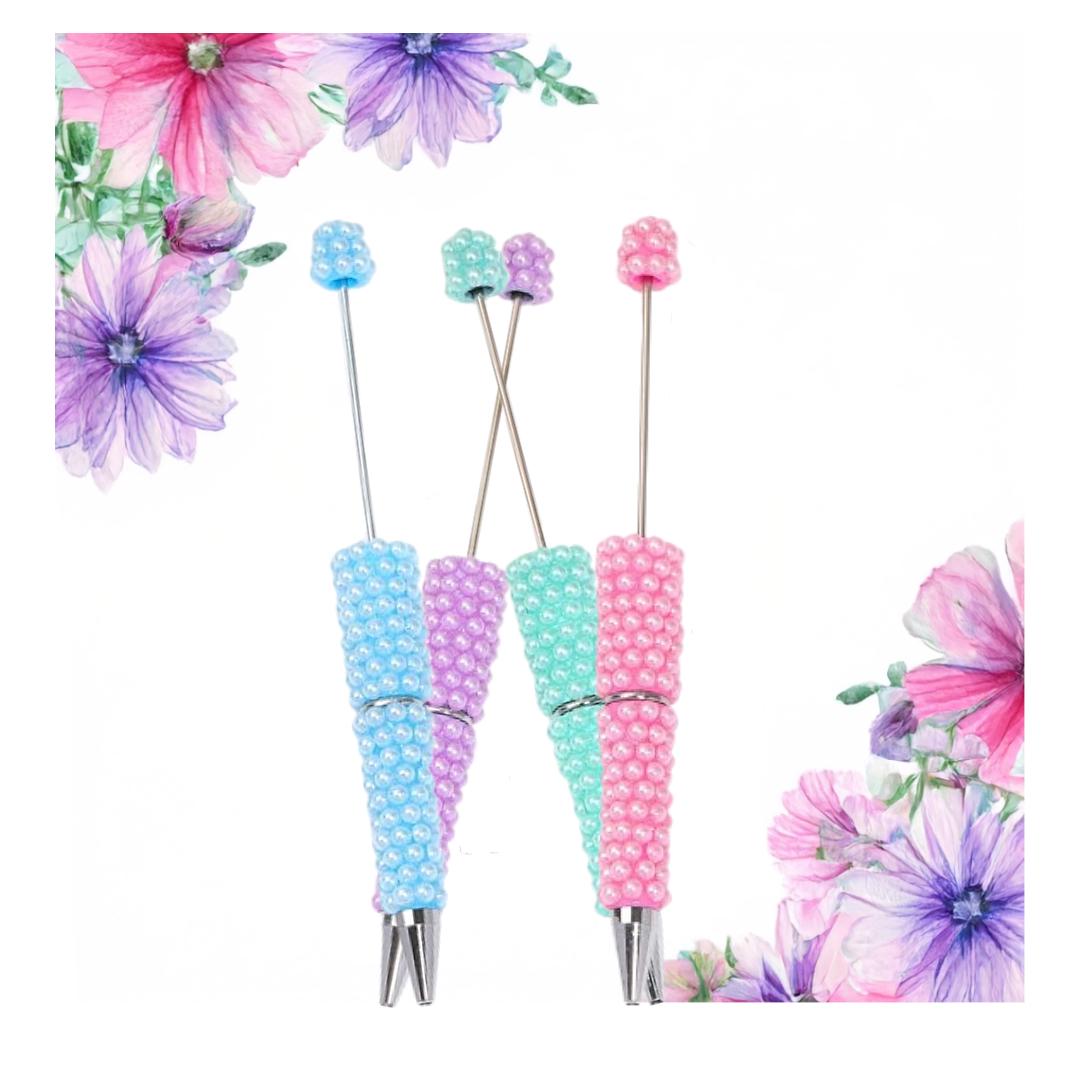 Pearl Full Body Beadable Pen Blanks
