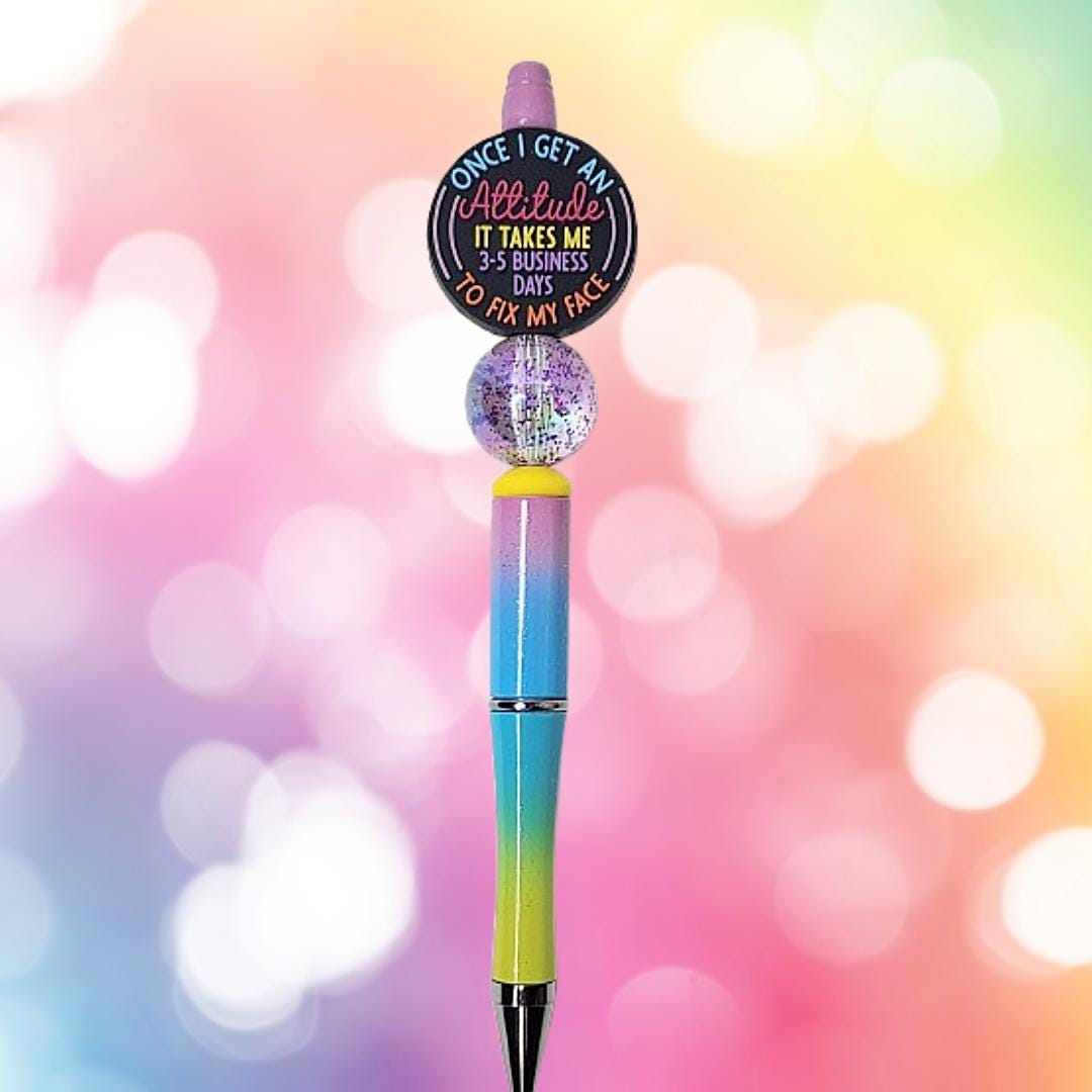 Funny, Sarcastic, Adult Humor Beaded Pens 1O