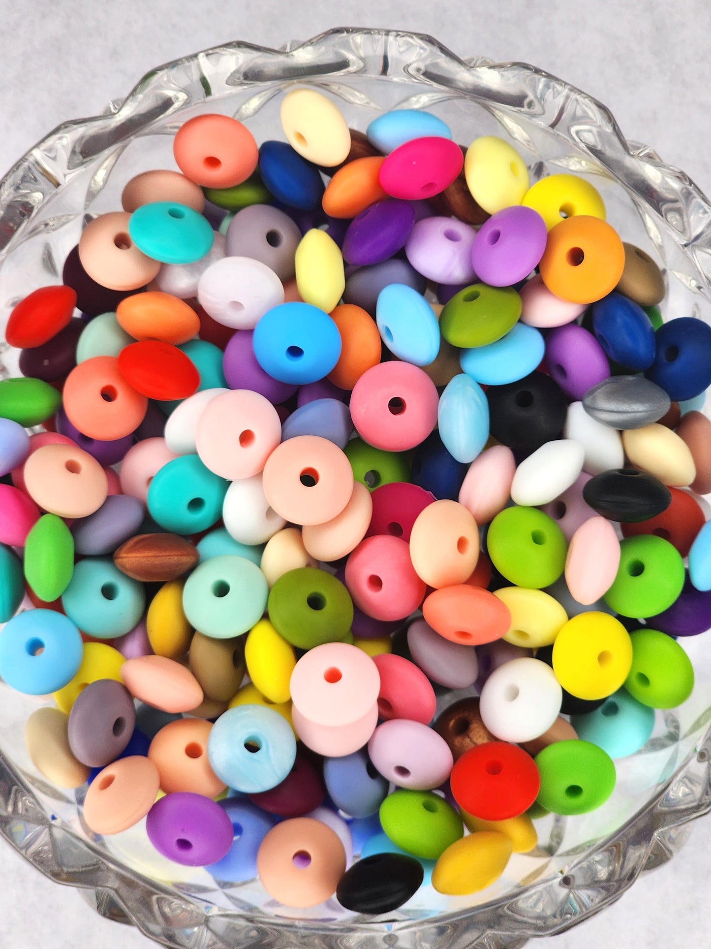 12mm Solid Color Lentils (20 Pack)