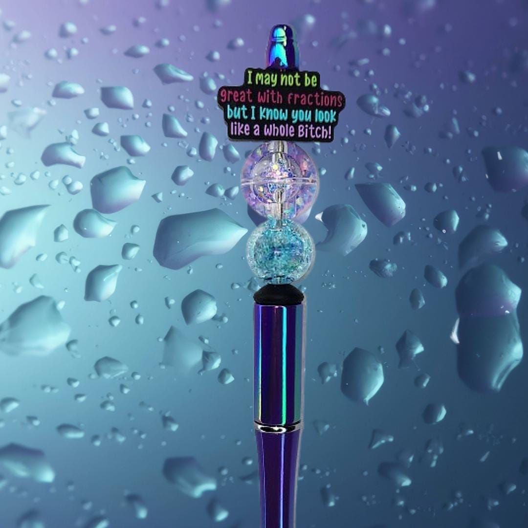Funny, Sarcastic, Adult Humor Beaded Pens 1P