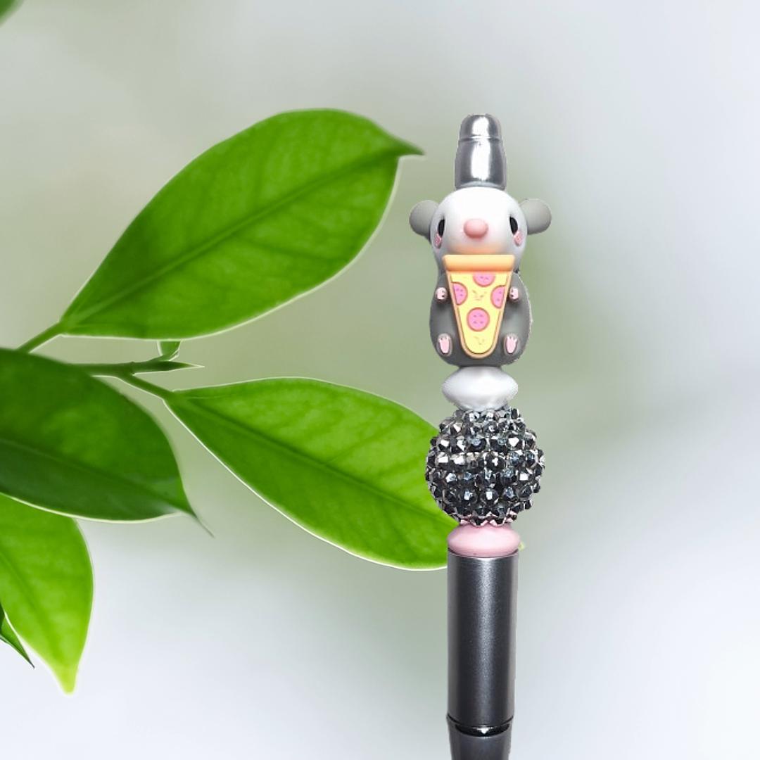 3D Possum Beaded Pen