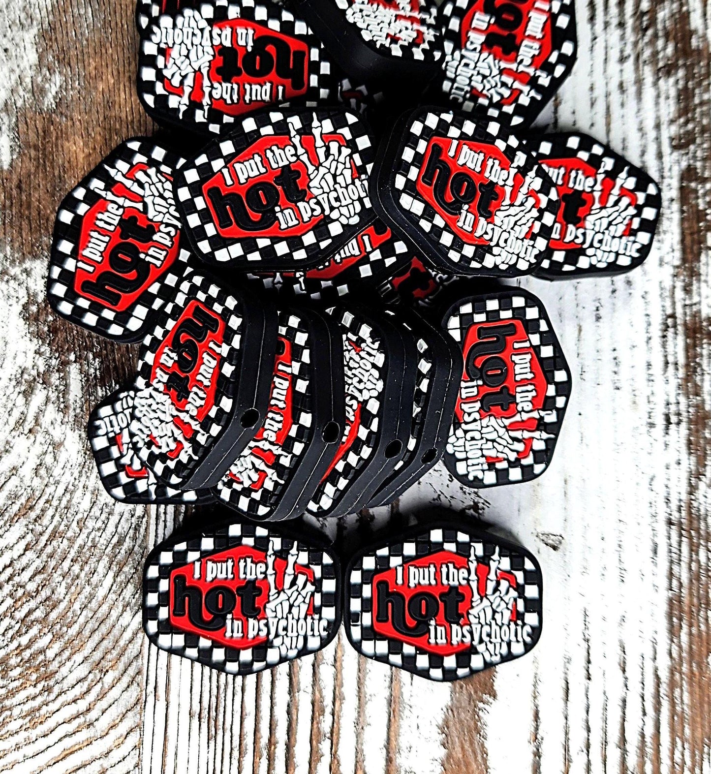 I Put the Hot in Psychotic Focal Bead 74