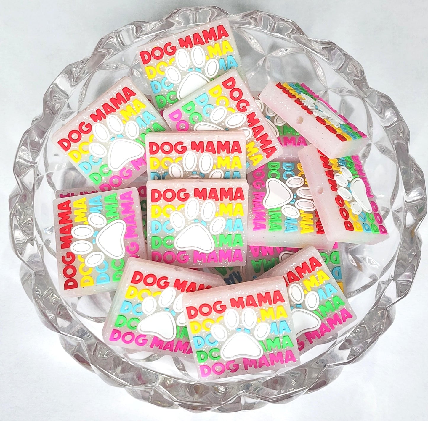 Dog Mama Focal Bead 24