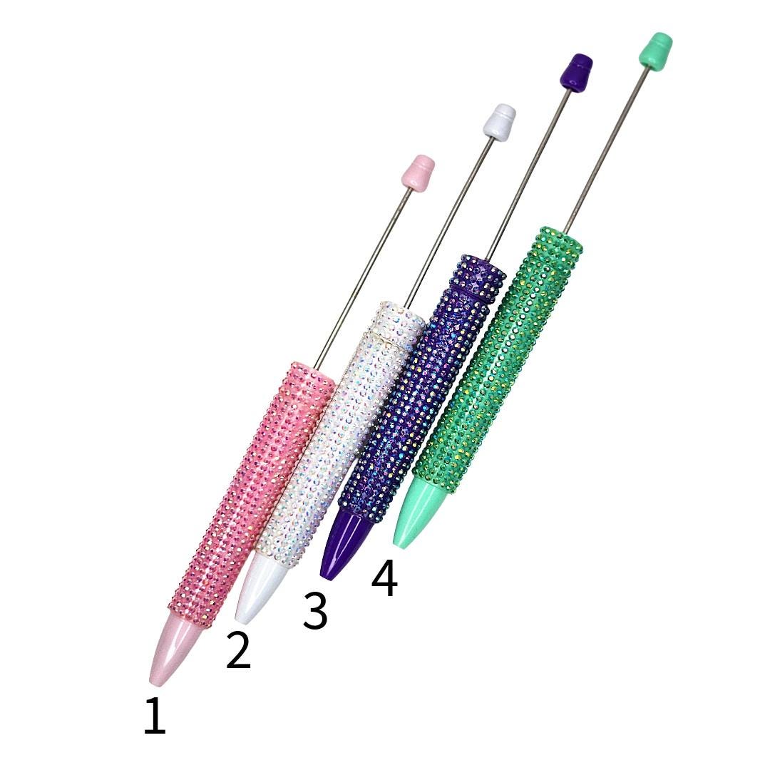 Long Style Rhinestone Beadable Pen Blanks