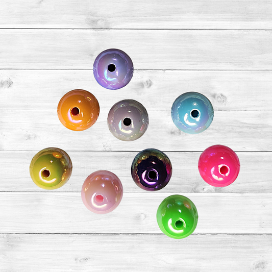 16mm Shiny Acrylic Beads