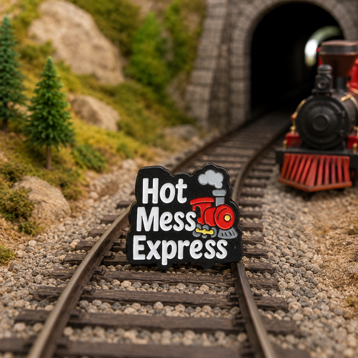Hot Mess Express Silicone Focal Bead 181