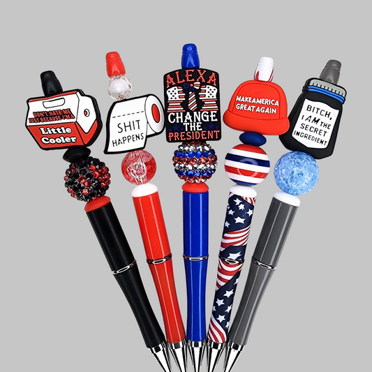 Funny, Sarcastic, Adult Humor Beaded Pens 1G