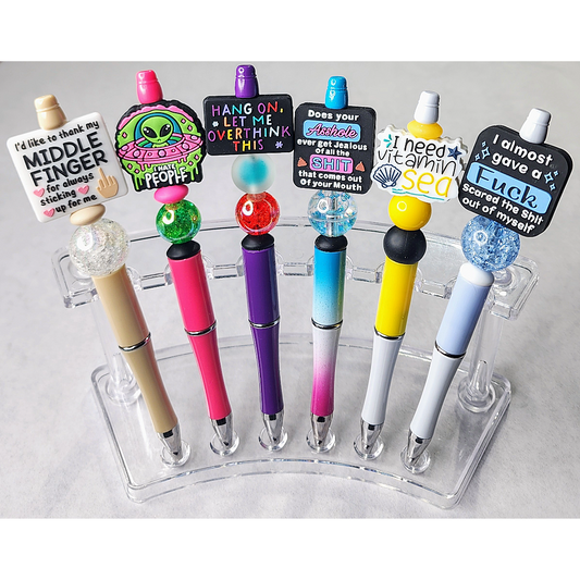 Funny, Sarcastic, Adult Humor Beaded Pens 1U