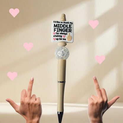 Funny, Sarcastic, Adult Humor Beaded Pens 1U