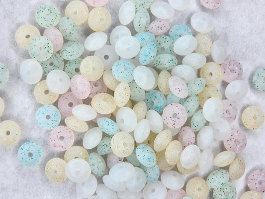 12mm Glitter Lentils (20 Pack)