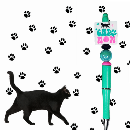 Funny Cat Beaded Pens 2F