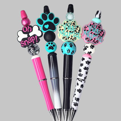 2J Dog Beaded Pens