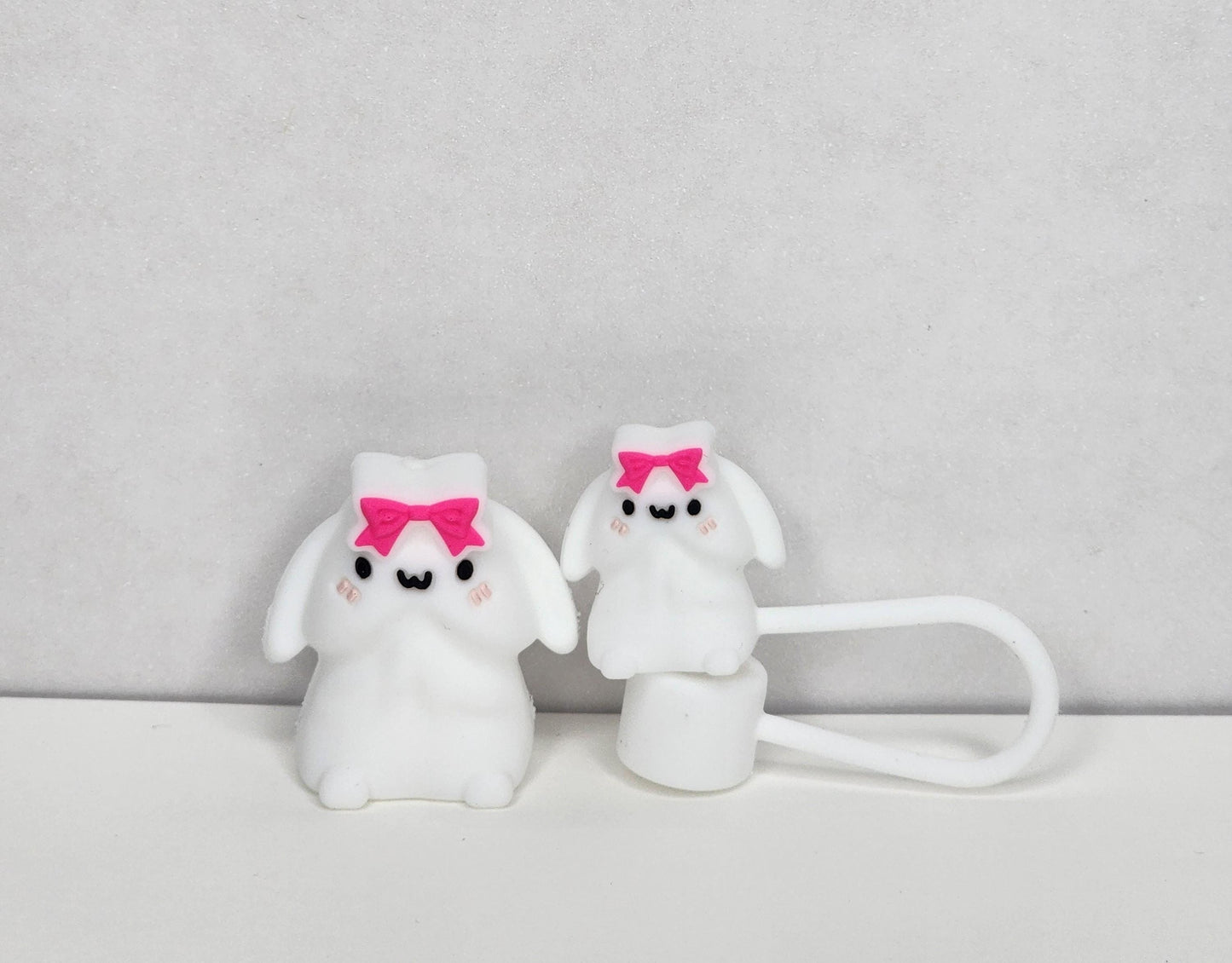 Richard LIMITED Bunny Focal with Matching Straw Topper