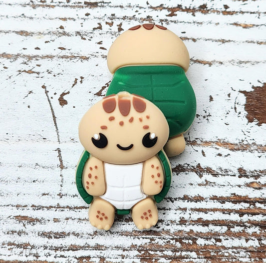 3D Turtle Focal Bead