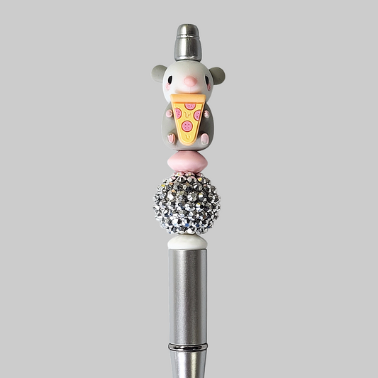 3D Possum Beaded Pen